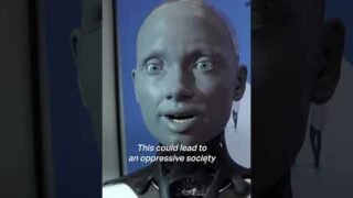 Humanoid robot warns of AI dangers